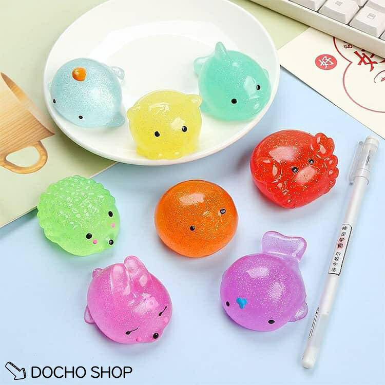 動物 スクイーズ 玩具 おもちゃ 動物キット 発散 グッズ 知育 ストレス解消 かわいい 低反発 子供 プレゼント dochoshop-10002567 DOCHOSHOP楽天市場店 サンプル画像3