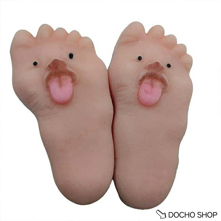 減圧サンプル スクイーズ おもちゃ ふわふわ パン 低反発 キット 舌を突き出し足2点組 もちもち 舌を突き出し足2点組 足 感触 サプライズ dochoshop-10002475 DOCHOSHOP楽天市場店 サンプル画像2