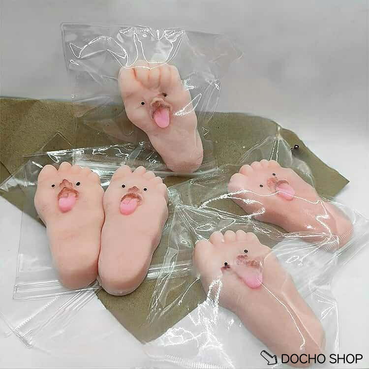 減圧サンプル スクイーズ おもちゃ ふわふわ パン 低反発 キット 舌を突き出し足2点組 もちもち 舌を突き出し足2点組 足 感触 サプライズ dochoshop-10002475 DOCHOSHOP楽天市場店 サンプル画像3