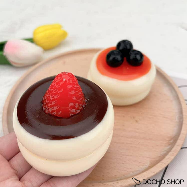 2個セット もちもち スフレスクイーズ おもちゃ ぷにゅぷにゅ 握る 2個セット 大人 柔らかい かわいい ぷにぷに スクイーズ スイーツ リアル dochoshop-10002490 DOCHOSHOP楽天市場店 サンプル画像2