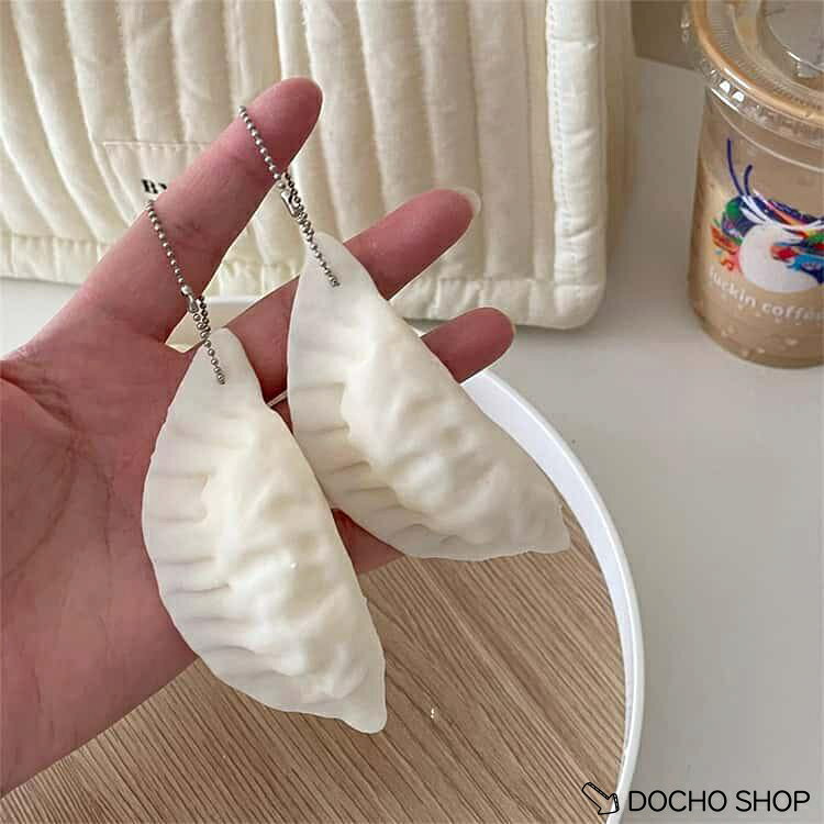 弾力性が高 おもしろ 手遊び スクイーズ キーホルダー ギョーザ ストレス解消 グッズ プレゼント 伸縮性 握る ボール 餃子 チャーム付き3点セット dochoshop-10002494 DOCHOSHOP楽天市場店 サンプル画像2