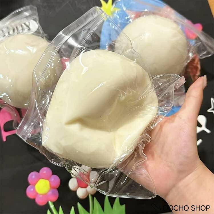 【楽天スーパーSALE】包子 低反発大福 大福スクイーズ 大福 大福 水感スクイーズ ぷにぷに ふわふわおもちゃ 饅頭 伸縮性のある お握りおにぎり ストレス解消 dochoshop-10009776 DOCHOSHOP楽天市場店 サンプル画像2