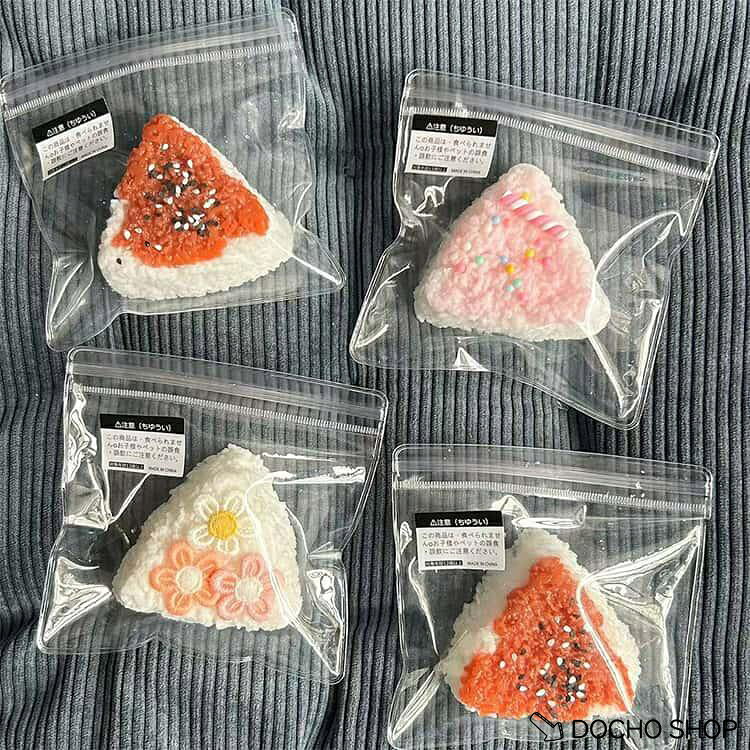 スクイーズ 3点セット スストレス解消 ふわふわおもちゃ おにぎり 低反発 プッシュ スクイーズ お菓子 おにぎり オシャレ減圧サンプル dochoshop-10002520 DOCHOSHOP楽天市場店 サンプル画像2