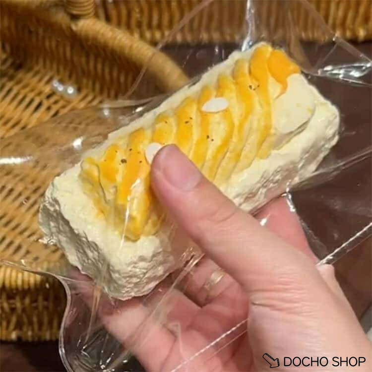 DOCHOSHOP楽天市場店のバタースクイーズ スクイーズ 長く遊べます 学生 ストレス解消に おもちゃ スクイーズ玩具 ケーキ ゆっくり元に戻ります スクイーズ 弾力性｜アングル3