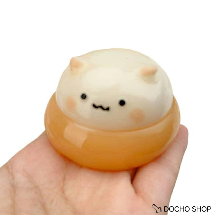 DOCHOSHOP楽天市場店の2個セット ぷにぷに 2個セット 高弾力 ケーキ おもちゃ ストレス解消 スクイーズ 伸縮性 柔らか 大人 大福 低反発 握り心地 伸縮自在 子供｜アングル2