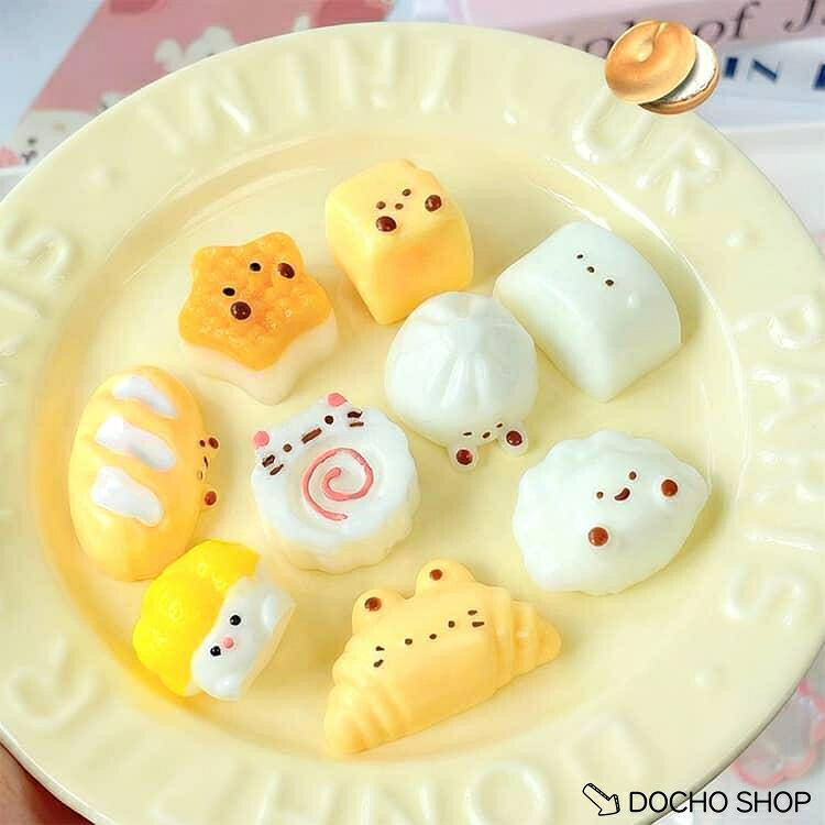 10点セット 10点セット 伸縮性のあるスティッキーボールおもちゃ パンスクイーズ 手触りが柔らかく 弾力性 スクイーズケーキ dochoshop-10002683 DOCHOSHOP楽天市場店 サンプル画像3