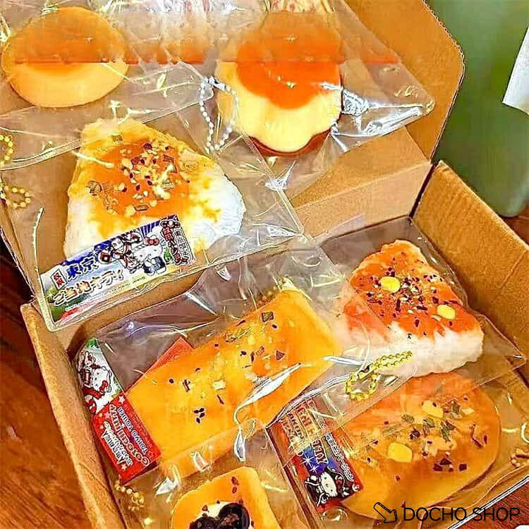 2-3枚セット かわいい 福袋 ストレス解消 泥感スクイーズ ケーキスクイーズ 2-3枚セット 柔らかい 低反発 ぷにぷに 癒しグッズ もちもち dochoshop-10002690 DOCHOSHOP楽天市場店 サンプル画像3