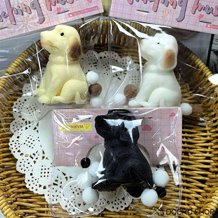 ぷにぷに弾力 ソフト握り心地 癒し スクイーズ 水感スクイーズ 犬スクイーズ 犬 ストレス解消 ラブラドール スクイーズ 記念日 3個セット 伸縮自在 dochoshop-10002728 DOCHOSHOP楽天市場店 サンプル画像2