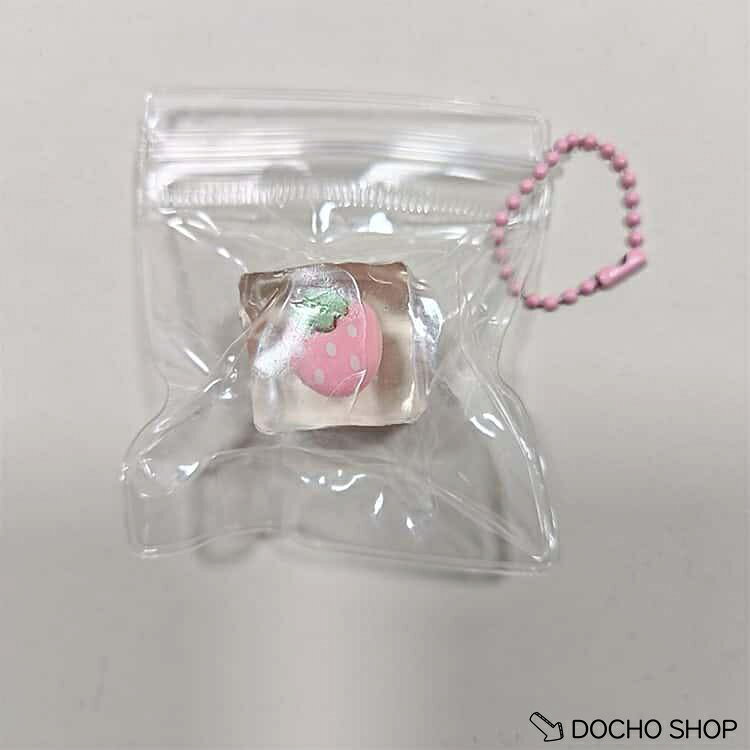 20点セット 水感 子供用 フルーツ キーホルダー スクイーズ 氷 ぷにぷに ストレス解消 おもちゃ 癒し バッグチャーム フルーツ 持ち運び 20点 dochoshop-10002733 DOCHOSHOP楽天市場店 サンプル画像3
