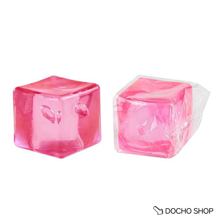 【楽天スーパーSALE】アイスキューブ 透明 5個セット 氷 ぷにぷに 5.5cm 握る玩具 スクイーズ 袋付き スローリバウンド カラフル 大サイズ アイス 面白い dochoshop-10009748 DOCHOSHOP楽天市場店 サンプル画像2