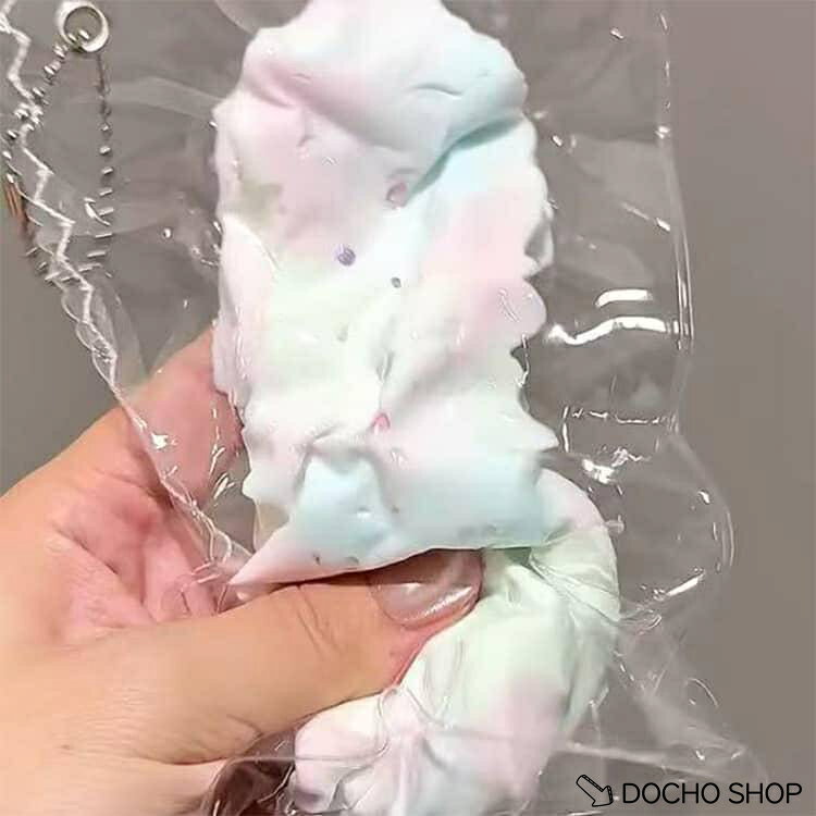 【楽天スーパーSALE】スクイーズアイスクリーム スクイーズ 水感スクイーズ 大福 ぷにぷに ふわふわ おもちゃ 肉球 低反発 感触 プッシュ キット ストレス解消 dochoshop-10009785 DOCHOSHOP楽天市場店 サンプル画像2