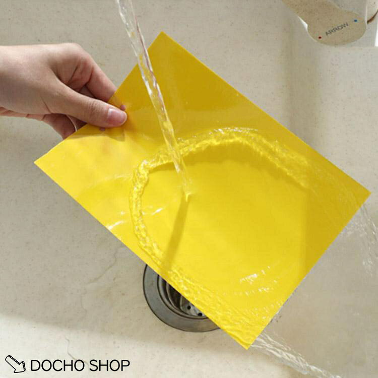 DOCHOSHOP楽天市場店の粘着マット コバエ 40枚セット 虫よけ 両面粘着紙 害虫捕獲粘着紙 ハエ取り紙 粘着シート 虫取りシート 捕虫シート 粘着トラップ 40枚セッ｜アングル2
