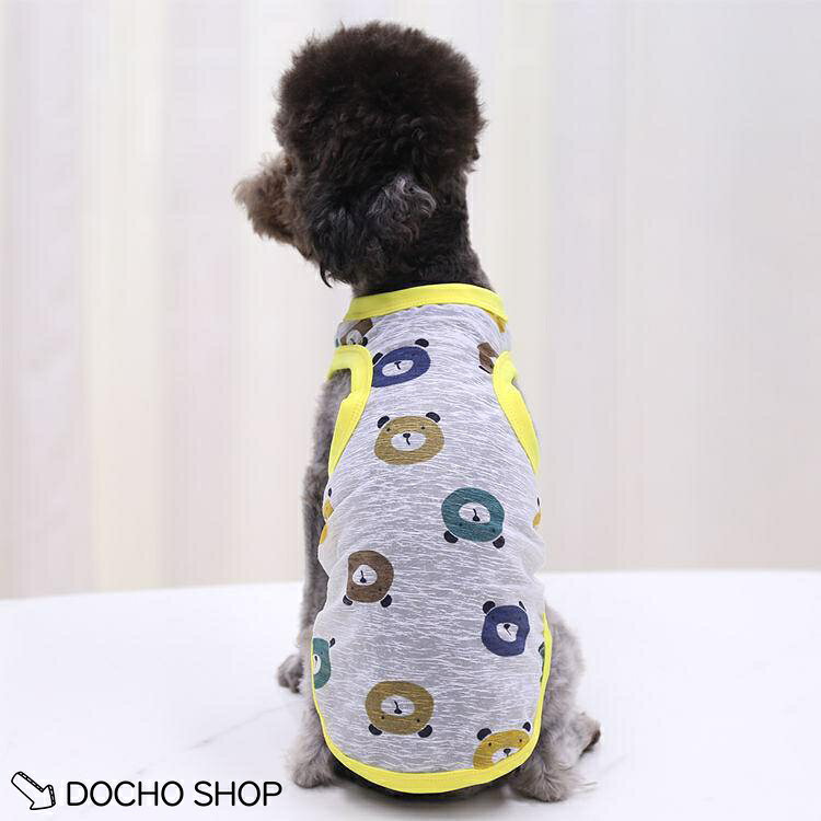 犬 小型犬 タンク 犬服 ウェア ドッグウエア 犬の服 スター ボーダー 防蚊加工 虫よけ 春服 夏服 春夏服