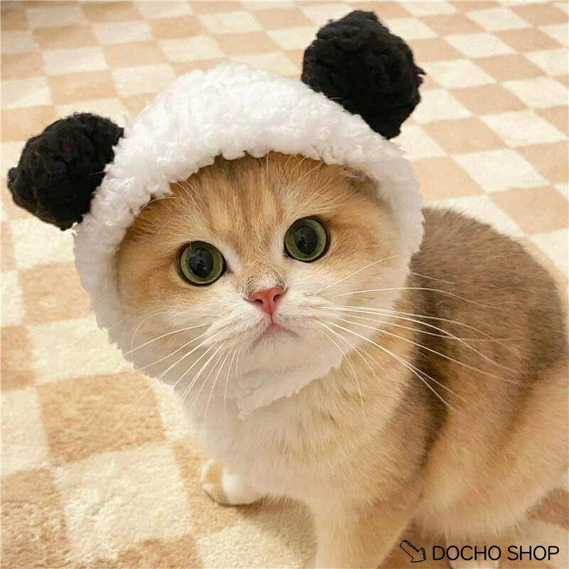 帽子 猫 犬 ペット用帽子 ペット用キャップ ペットウェア 猫用変身 マジックテープ ドッグウェア 防寒対策 可愛い 変身 ペットグッズ かわいい