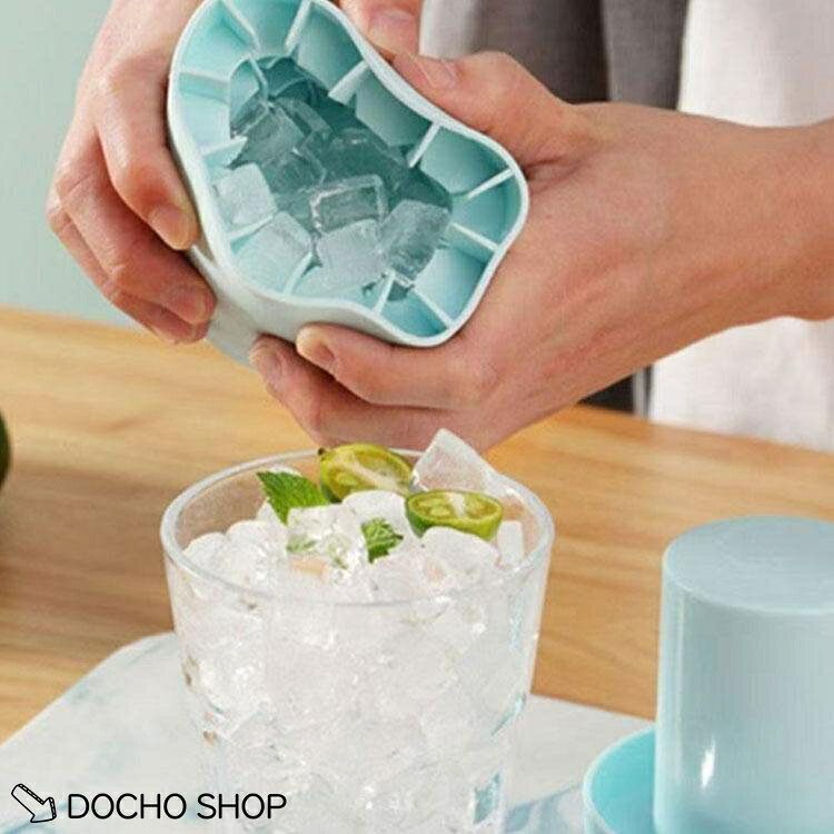 シリコン 製氷皿 60個取 家庭用 製氷機 大容量 2個セット 3d 冷凍保存 2個セット 蓋付き 製氷器 アイストレー 取り出しやすい 円筒形 柔ら dochoshop-10005360 DOCHOSHOP楽天市場店 サンプル画像2