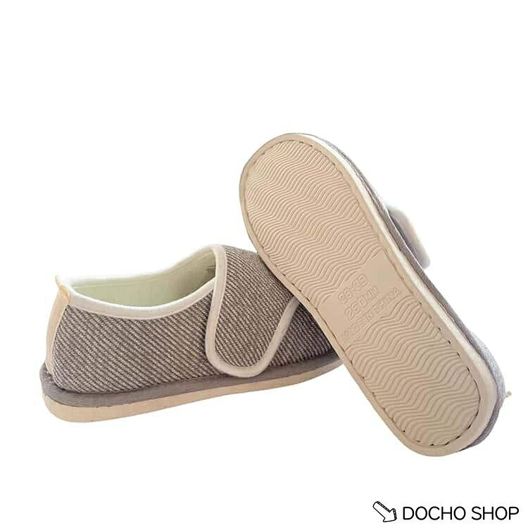 転倒予防 介護シューズ むくみ 高齢者用 院内シューズ 室内シューズ 病院 ルームシ...