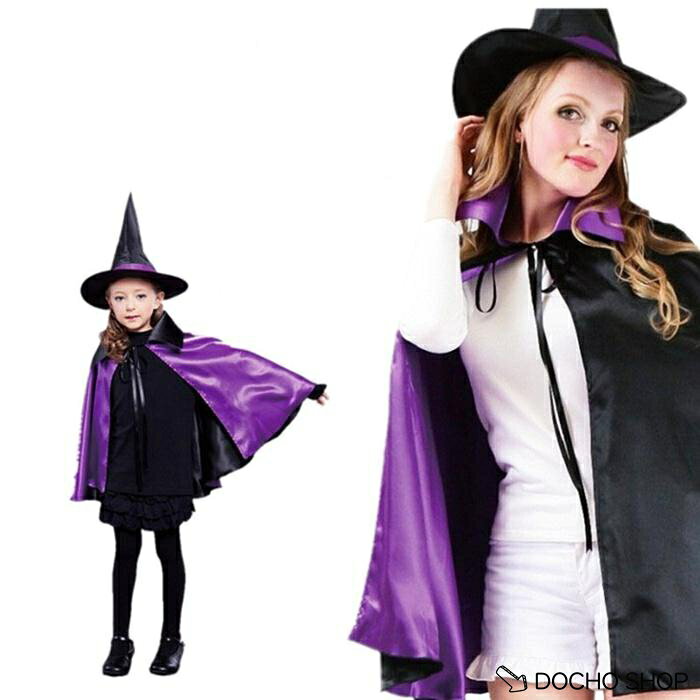 マント ハロウィン コスプレ大人用 子供用 キッズ メンズ レディース 魔女 魔法使い マジシャン パーティ 仮装 宴会 衣装 コスチューム カラー ：レッド、パープル サイズ：子供70cm 、大人90cm ※生地の伸縮性により、サイズは2-4cm誤差がございます。 素材 ポリエステル、その他 セット内容：マント+帽子 ハロウィン衣装セットです。 今年も楽しむイベントに行きたい。 ◆ 商品写真はできる限り実物の色に近づけるよう加工しておりますが、お客様のお使いのモニター設定、お部屋の照明等により実際の商品と色味が異なる場合がございます。 ◆ 平置き計測となっておりますので、2?3cmの誤差が生じる場合がございます。 ◆ プリント生地の商品については、生地の裁断?縫製方法により写真と同様の柄が出ない場合がございます。