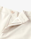 【ドゥクラッセ】 □エコレザー ・ クロップトパンツ レディース ( 5~13 ) 30代 40代 50代 大人、輝く服 【DoCLASSE】