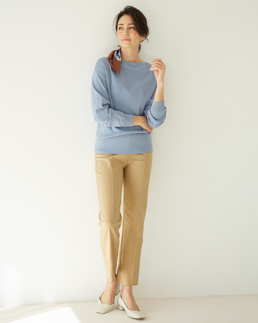 Rakuten - セール33%OFF 【ドゥクラッセ】 パンツ □シェイプストレッチ ・ スティックパンツ ／ 68 レディース ( 5〜17 ) おしゃれ きれいめ 30代 40代 50代 大人、輝く服 【DoCLASSE】