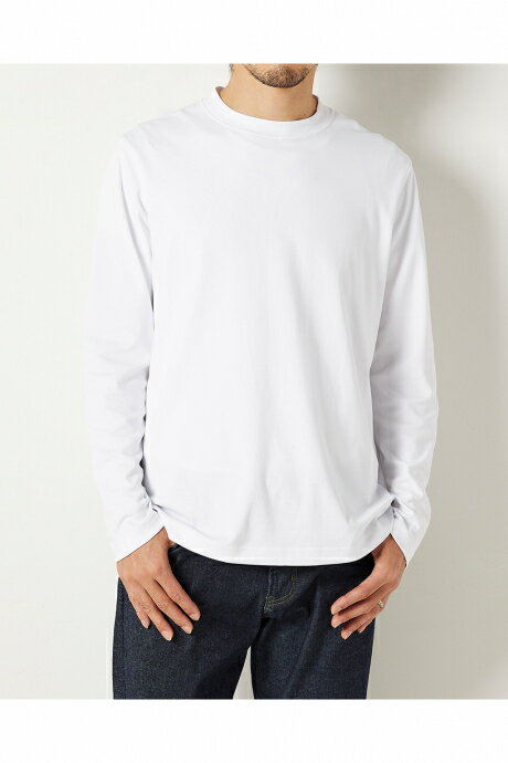 【ドゥクラッセ】 クルーネック／長袖・ドゥクラッセT メンズ ( S～XXL ) 30代 40代 50代 大人、輝く服 【DoCLASSE】