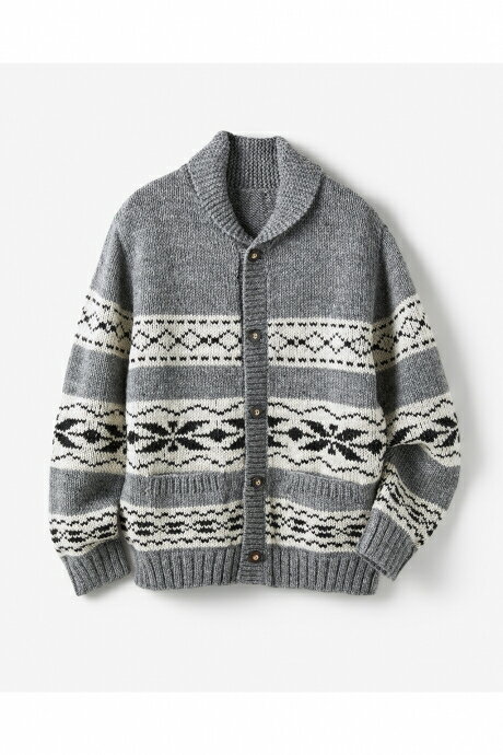 Rakuten - セール37%OFF 【ドゥクラッセ】 フルハンドメイド・カウチンカーディガン メンズ ( S〜XXL ) 30代 40代 50代 大人、輝く服 【DoCLASSE】
