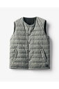 【ドゥクラッセ】 Doヒート・ウールライクダウンベスト メンズ ( S~XXL ) 30代 40代 50代 大人、輝く服 【DoCLASSE】