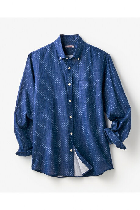 Rakuten - セール23%OFF 【ドゥクラッセ】 綿100%ダブルクロスシャツ メンズ ( S〜XXXL ) 30代 40代 50代 大人、輝く服 【DoCLASSE】