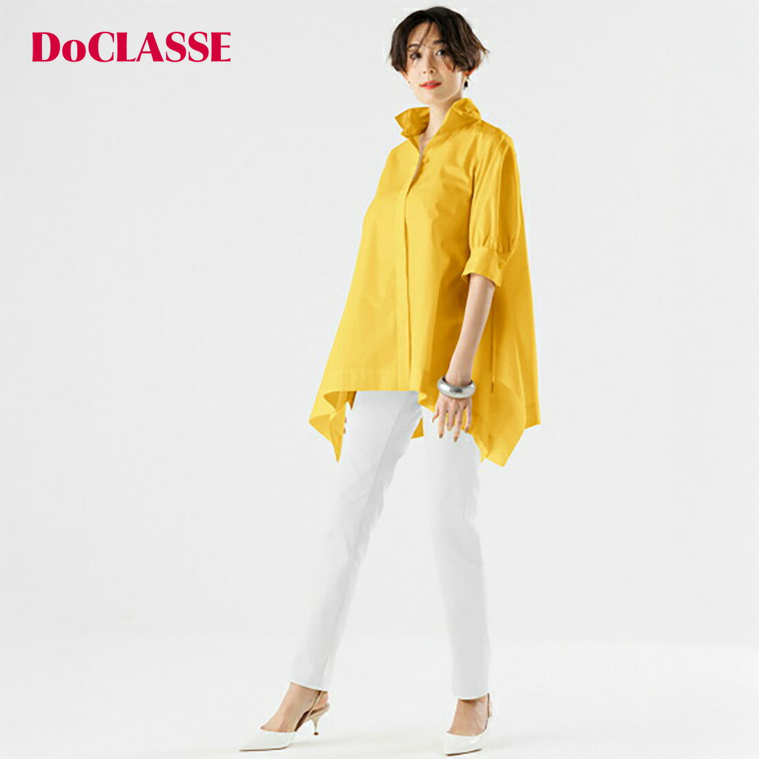 Rakuten - セール41%OFF 【ドゥクラッセ】 ボトムス パンツ ミラクルストレッチ・スリムストレート／72cm レディース ( 5〜17 ) おしゃれ きれいめ 30代 40代 50代 大人、輝く服 【DoCLASSE】