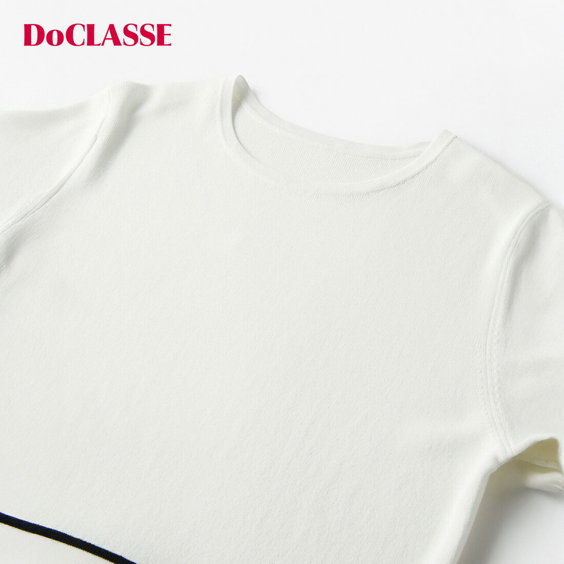 セール51 OFF 【ドゥクラッセ】 ワンピース ドライタッチニット プリーツワンピース レディース ( S〜XXL ) おしゃれ きれいめ 30代 40代 50代 大人 輝く服 【DoCLASSE】
