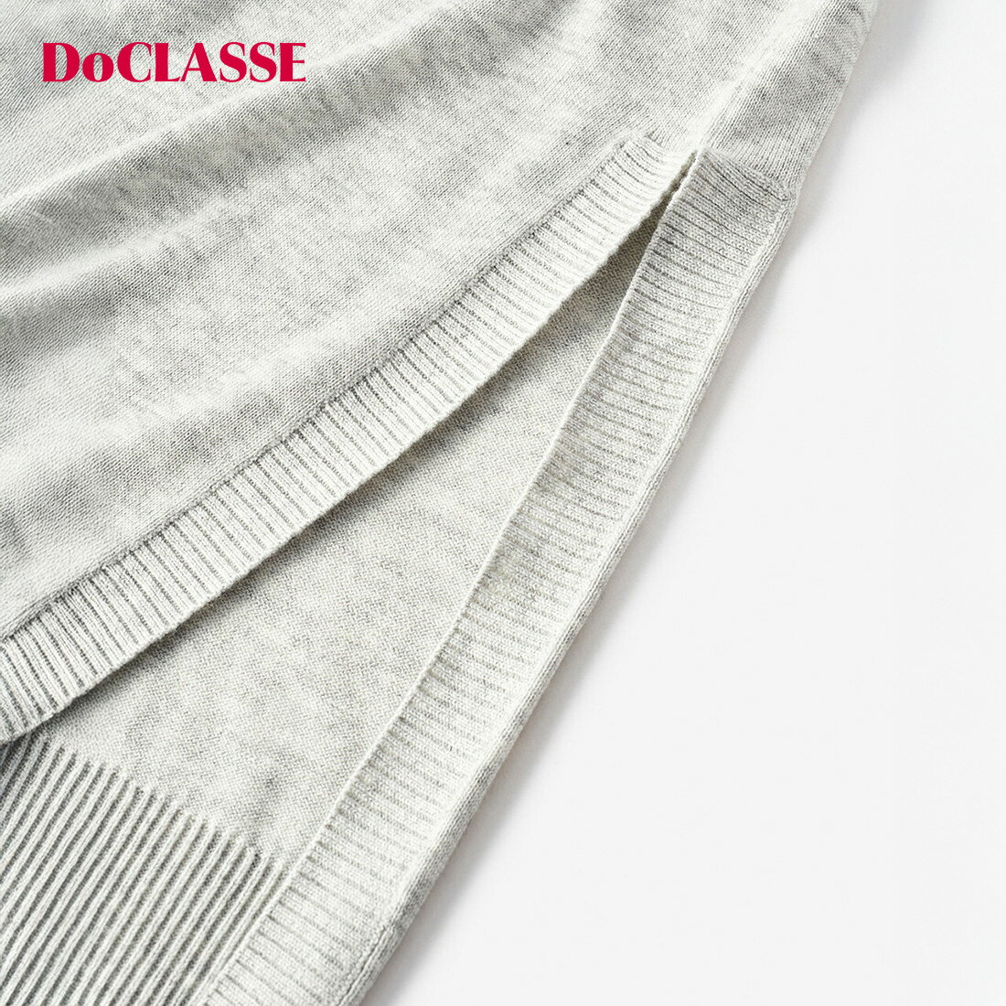 【ドゥクラッセ】 チュニック ソフトウール ・ チュニックワンピース レディース ( S～XXL ) おしゃれ きれいめ 30代 40代 50代 大人、輝く服 【DoCLASSE】