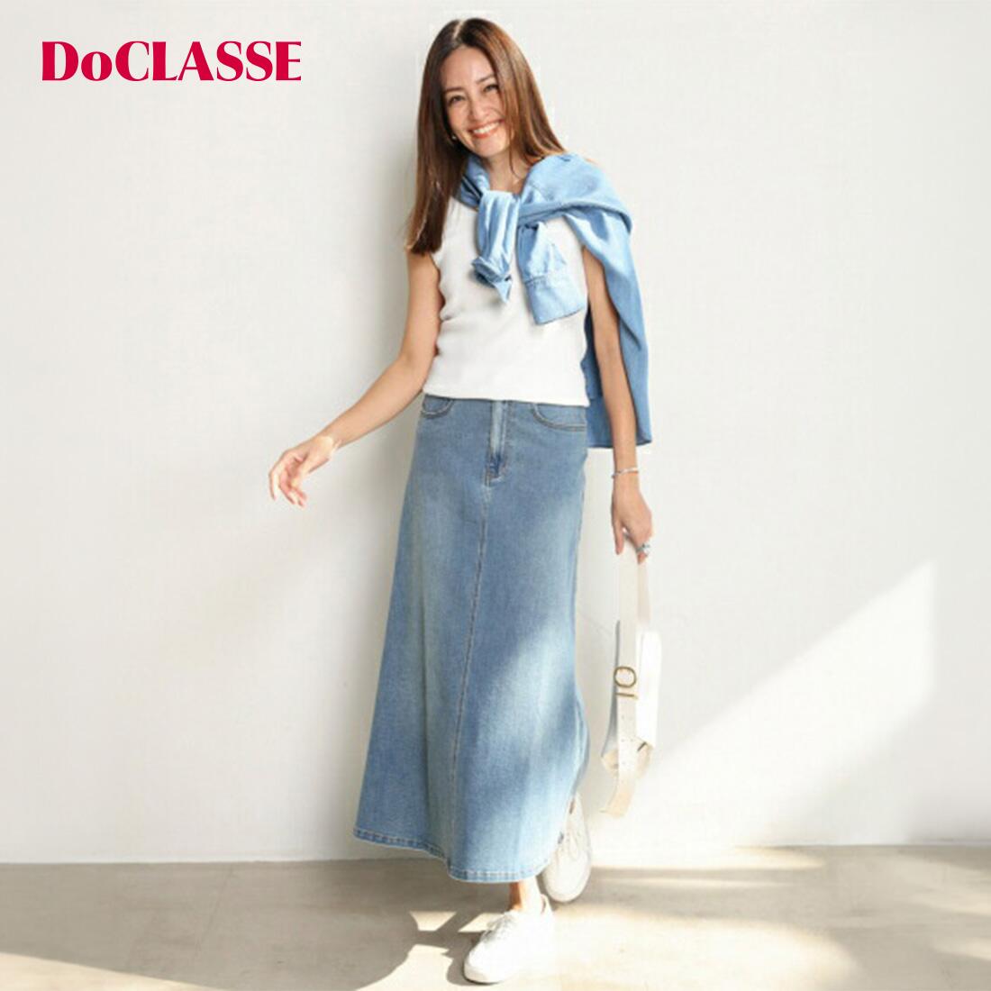 樂天商城 - 【ドゥクラッセ】 セーター・ニット 総針ニット・インナークルータンク レディース ( S〜XXL ) 30代 40代 50代 大人、輝く服 【DoCLASSE】