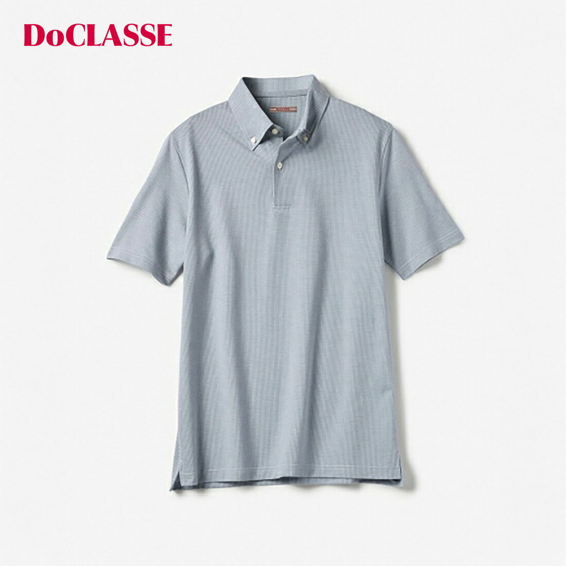 【ドゥクラッセ】 ドライ＆クリーン・ポロ/半袖 メンズ ( S～XXL ) 30代 40代 50代 大人、輝く服 【DoCLASSE】