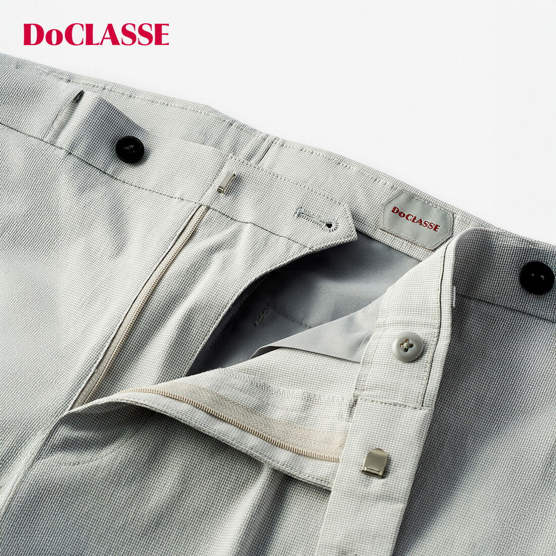 Rakuten - セール53%OFF 【ドゥクラッセ】 ◆PLUSCOOLパンツ/ワンタック メンズ ( S〜XXXL ) 30代 40代 50代 大人、輝く服 【DoCLASSE】