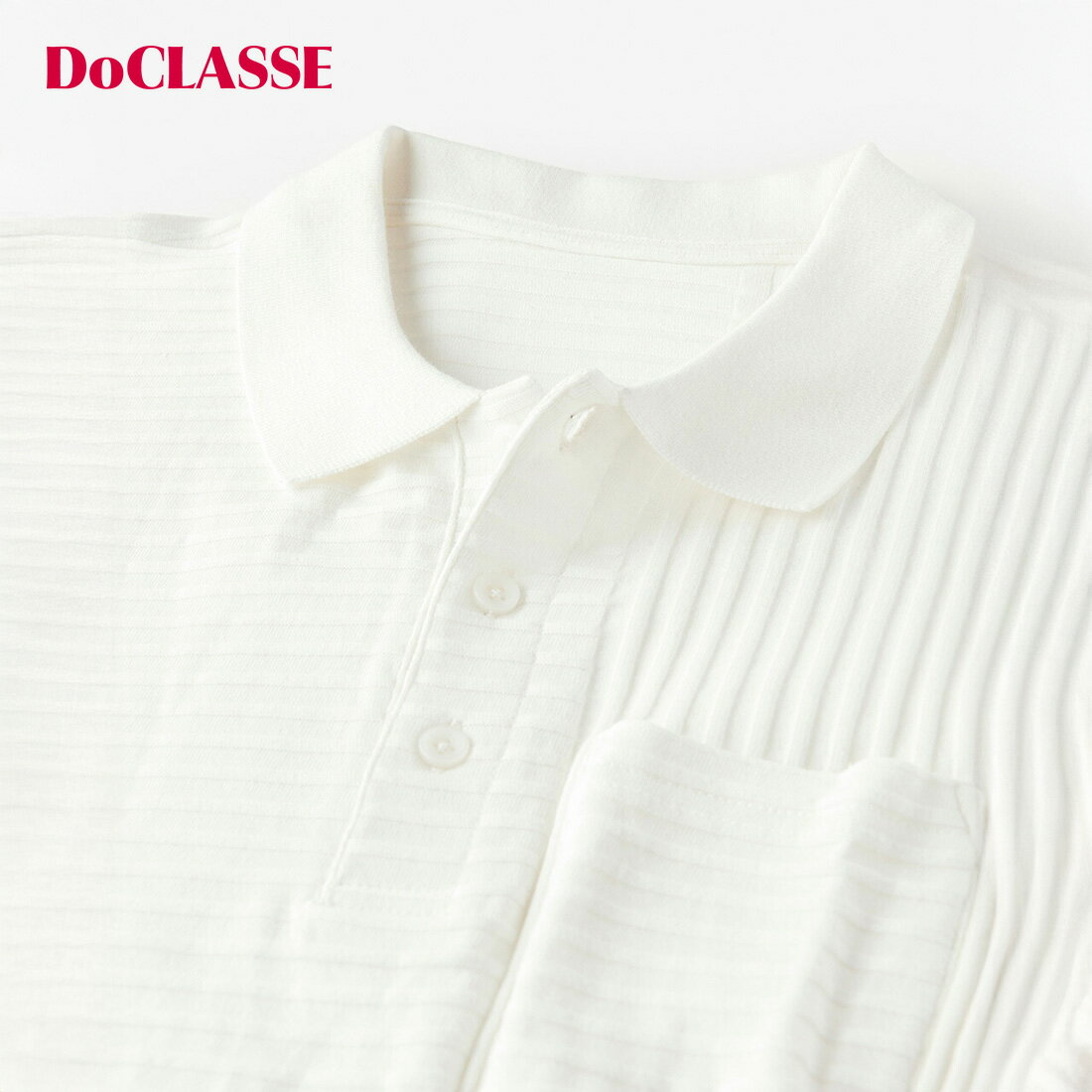 【ドゥクラッセ】 ナノファインリンクスポロ メンズ ( S～XXL ) 30代 40代 50代 大人、輝く服 【DoCLASSE】