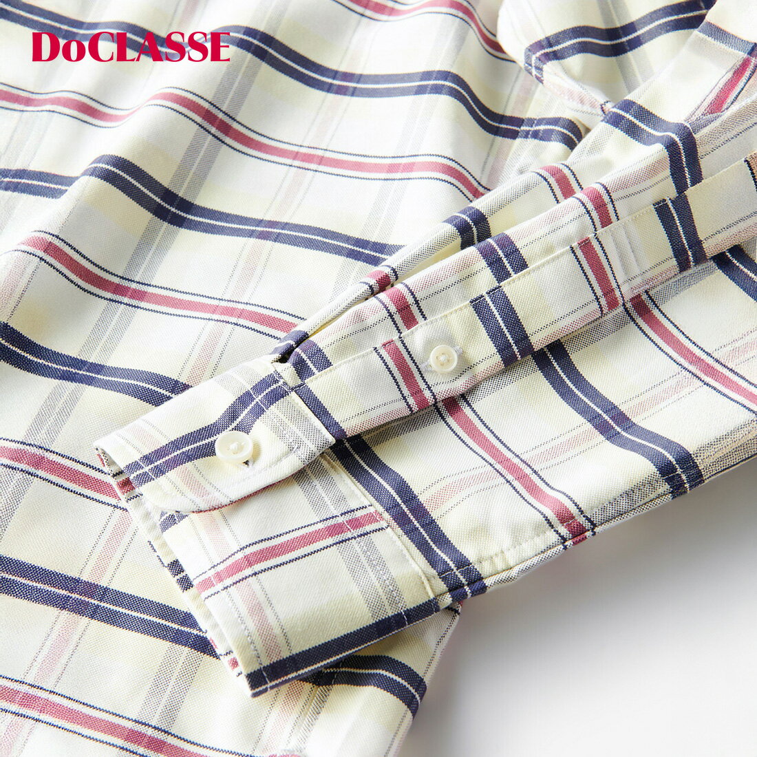 【ドゥクラッセ】 ピュアファインシャツ/ボタンダウン メンズ ( S〜XXXL ) 30代 40代 50代 大人、輝く服 【DoCLASSE】