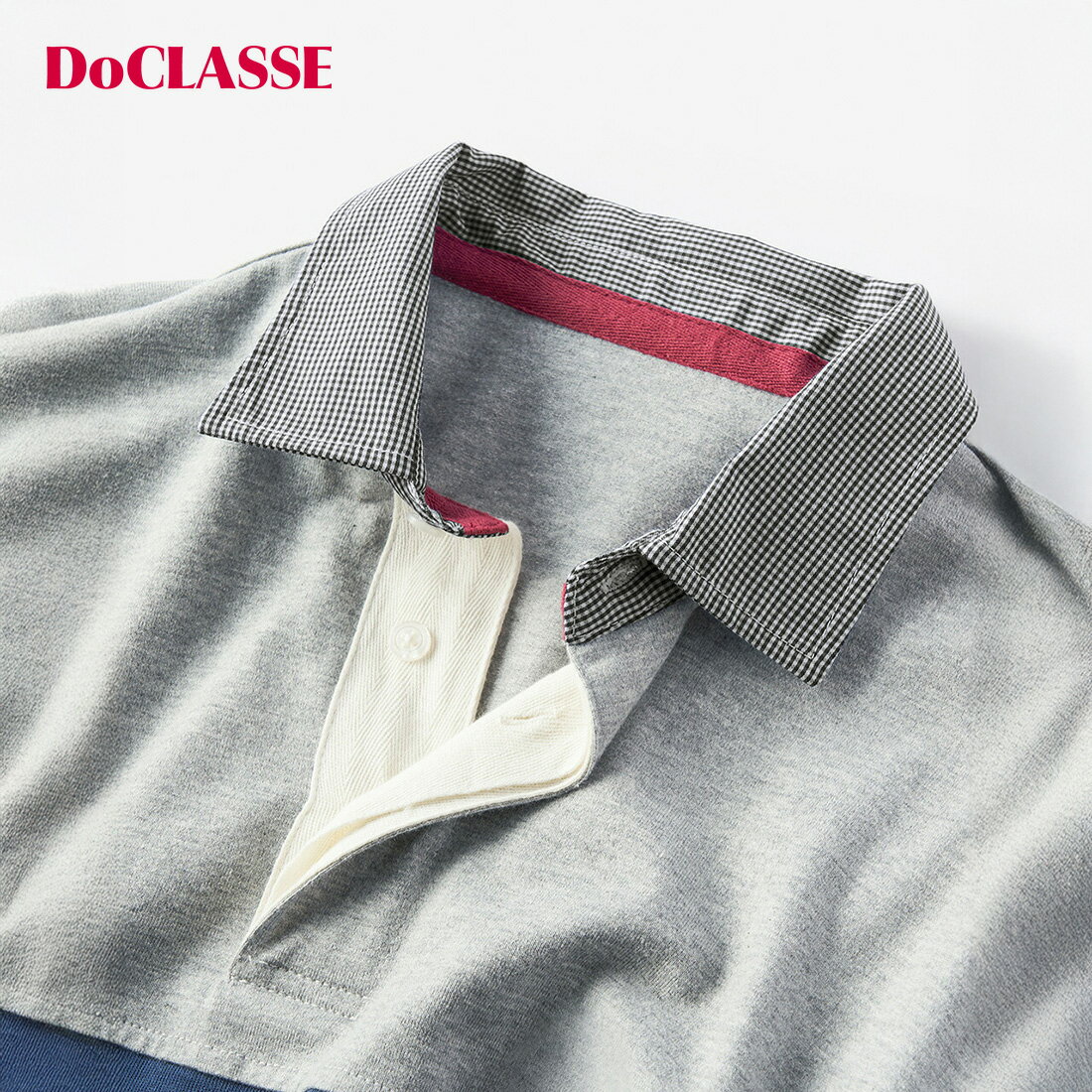 【ドゥクラッセ】 太番手コットンラガーシャツ メンズ ( S～XXL ) 30代 40代 50代 大人、輝く服 【DoCLASSE】