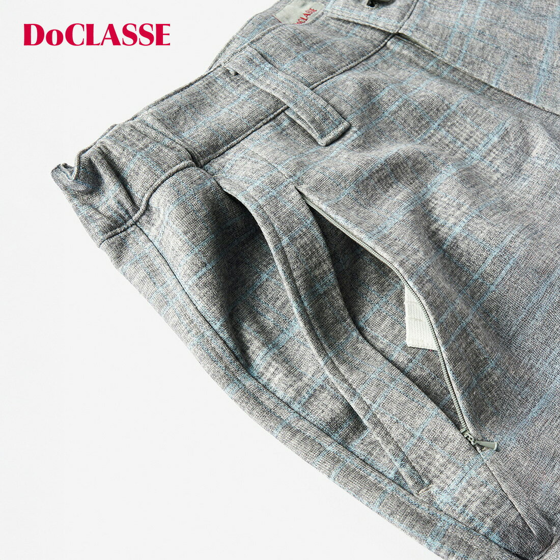 【ドゥクラッセ】 ◆GOLF柄プリントジャージーパンツ メンズ ( S〜XXL ) 30代 40代 50代 大人、輝く服 【DoCLASSE】