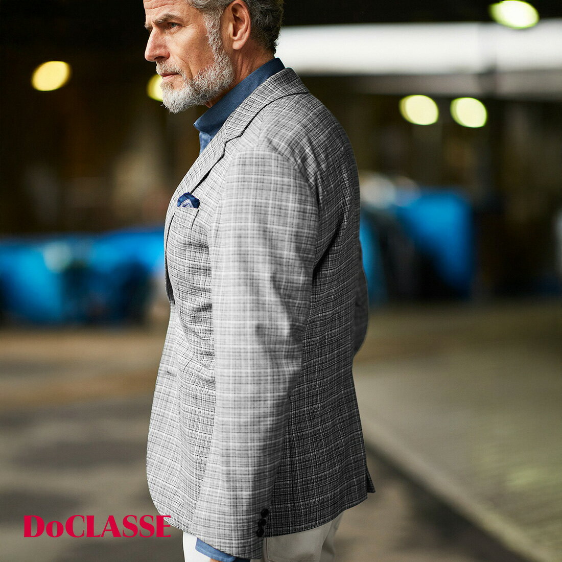 【ドゥクラッセ】 CARREMANジャケット メンズ ( S～XXL ) 30代 40代 50代 大人、輝く服 【DoCLASSE】