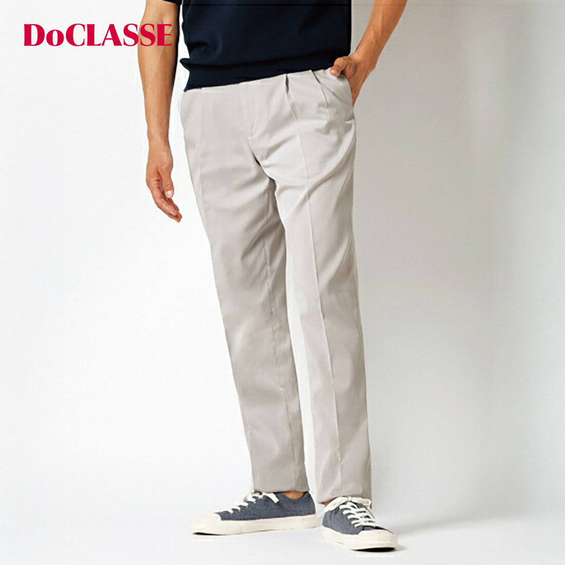 樂天商城 - セール20%OFF 【ドゥクラッセ】 パンツ ソロテックス・コードレーンストリングパンツ メンズ ( M〜XXL ) 30代 40代 50代 大人、輝く服 【DoCLASSE】