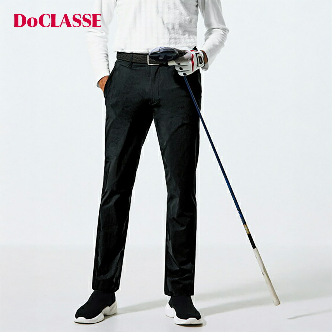 【マラソンポイント5倍】【ドゥクラッセ】 360°伸縮・ビズゴルフパンツ メンズ ( S～XXL ) 30代 40代 50代 大人、輝く服 【DoCLASSE】