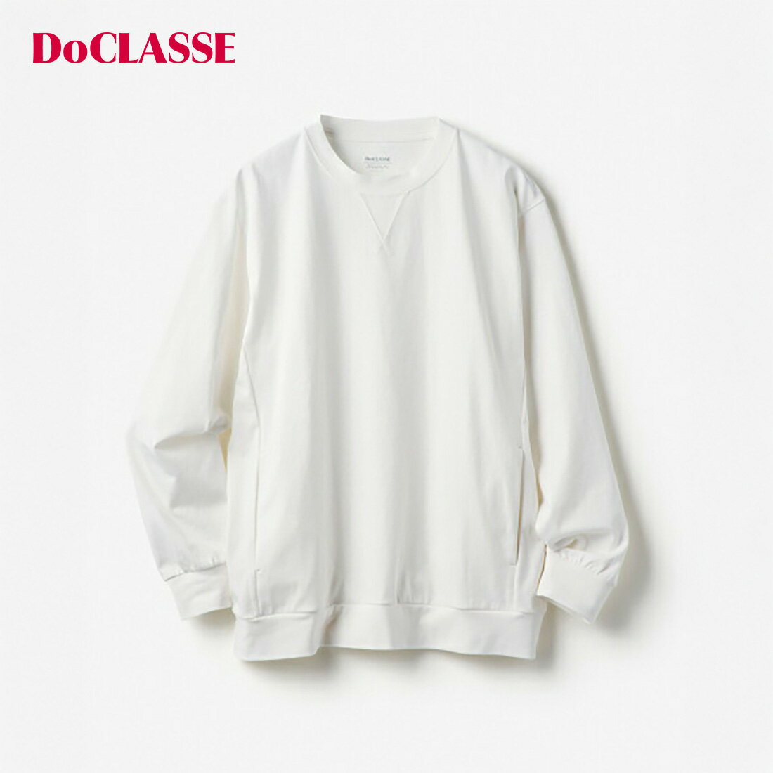 Rakuten - セール40%OFF 【ドゥクラッセ】 USAコットン速乾スウェットT 長袖 メンズ ( S〜XXL ) 30代 40代 50代 大人、輝く服 【DoCLASSE】