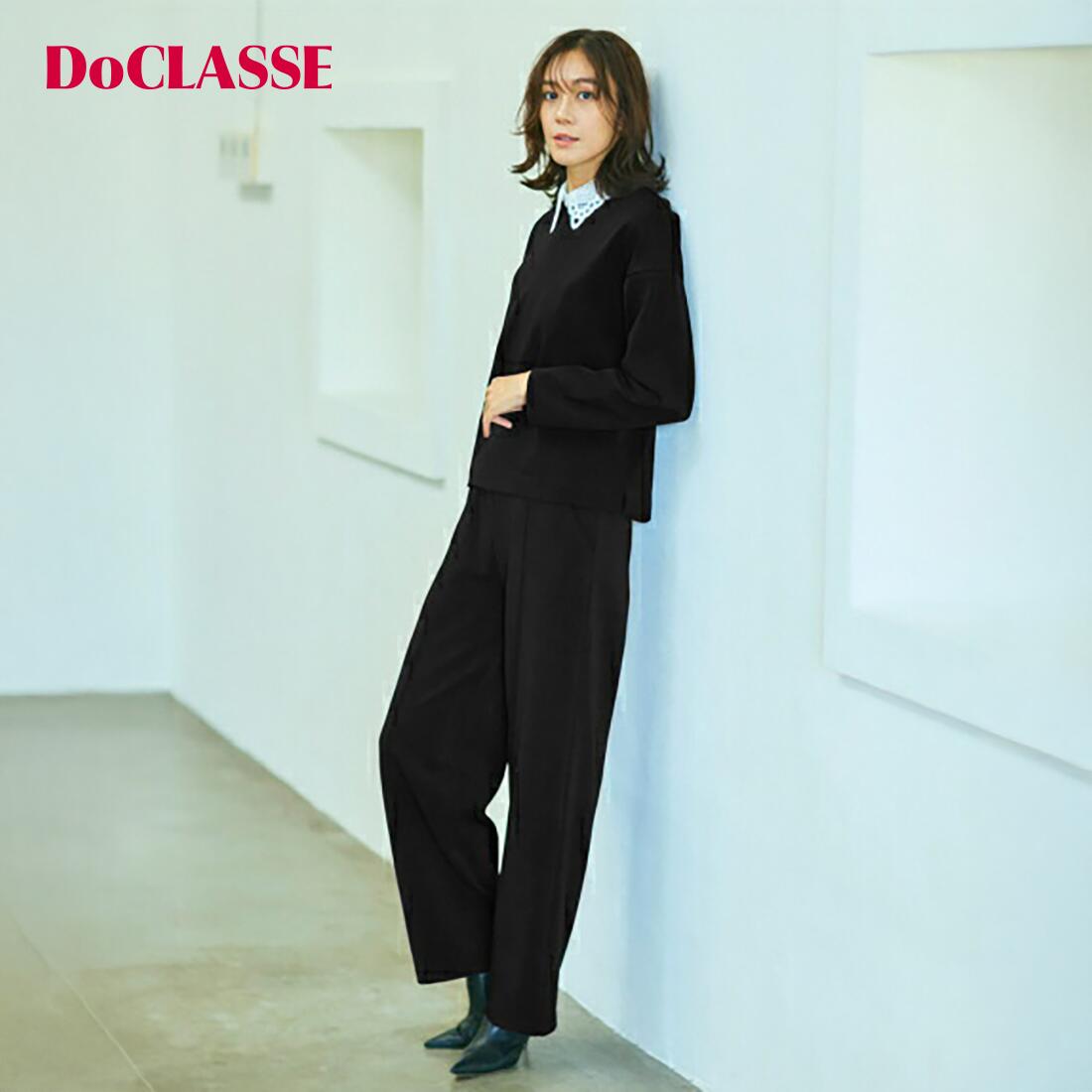 Rakuten - セール34%OFF 【ドゥクラッセ】 プレシャスウォームN・セミワイド／74cm レディース ( S〜XXL ) 30代 40代 50代 大人、輝く服 【DoCLASSE】