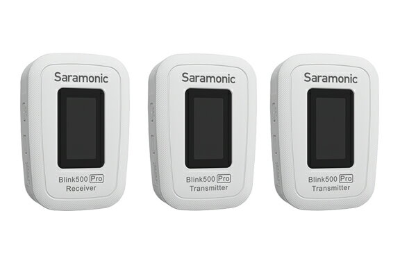 SaramonicBlink500proB2ワイヤレス送受信機ビデオ録音用外付けマイク2.4Gワイヤレス録音マイク全方向極性パタ