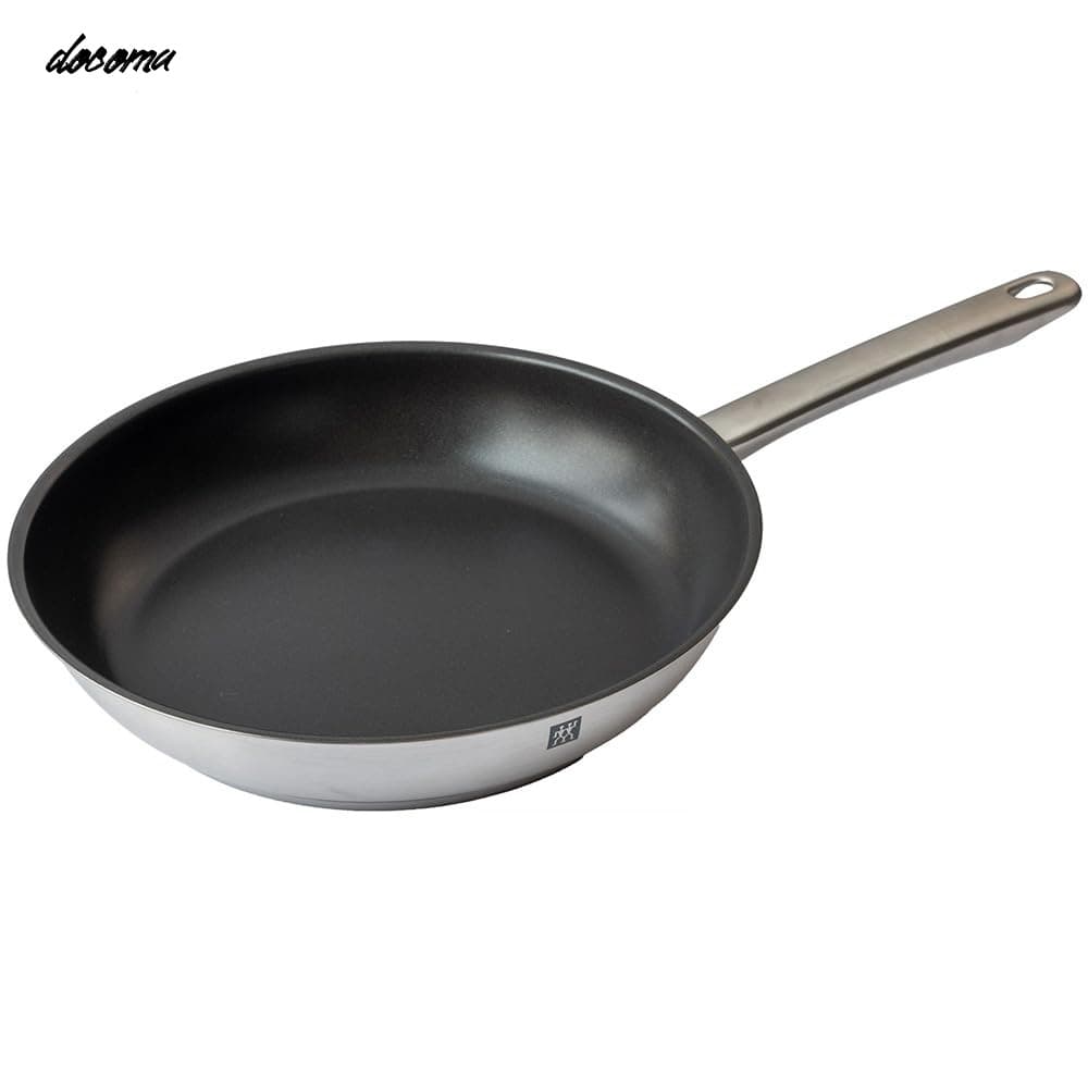 Rakuten - 【送料無料】限定】 ZWILLING ツヴィリング 「 フロー ノンスティック フライパン 26cm 」 ステンレス フッ素 コーティング IH対応 10年保障 【日本正規販売品】 FLOW Z1024-808