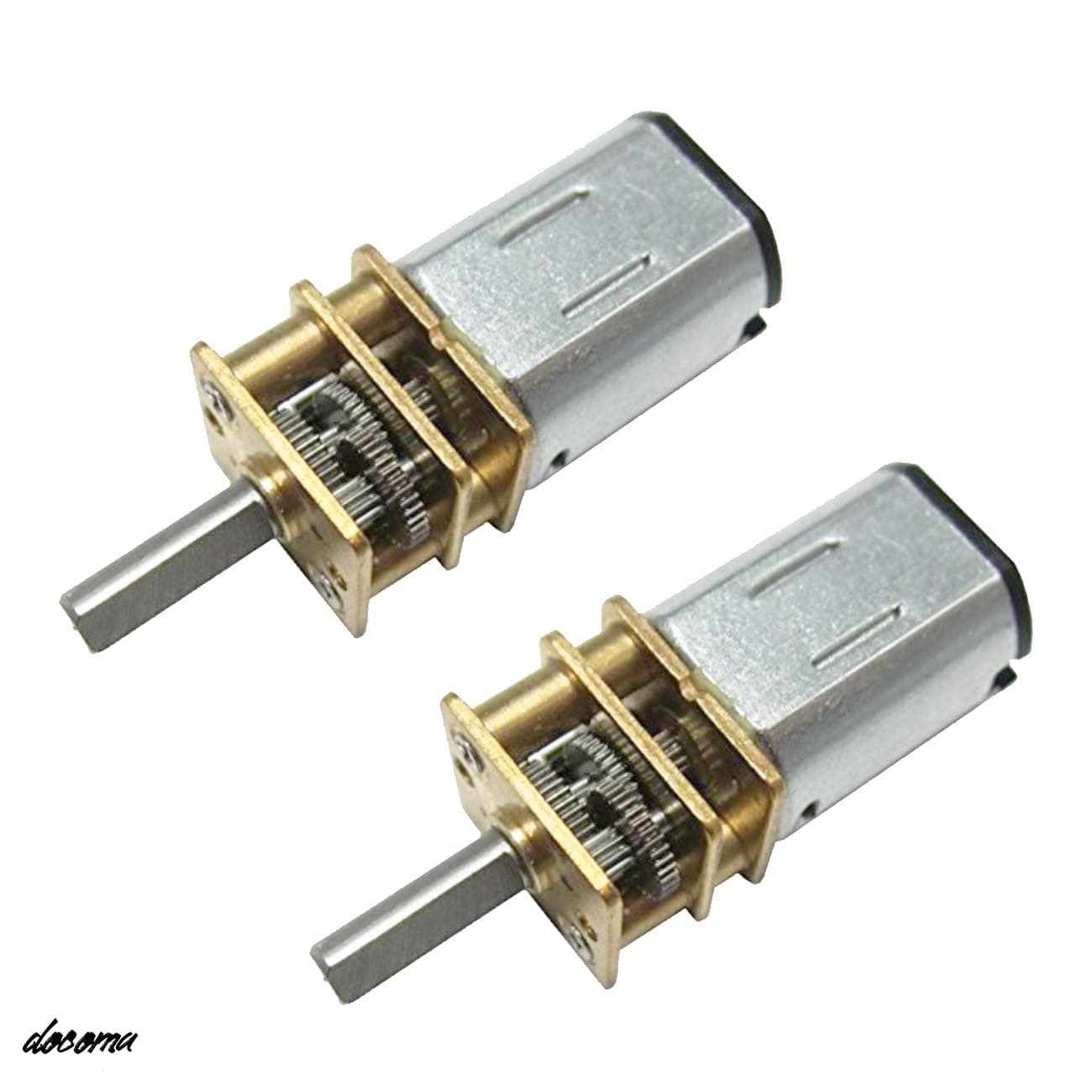 乐天商城 - 【送料無料】N20 DC ギアボックスモーター 6V 7RPM シャフト長 10mm ロボットホイール用小型モーター DIY おもちゃ 2個