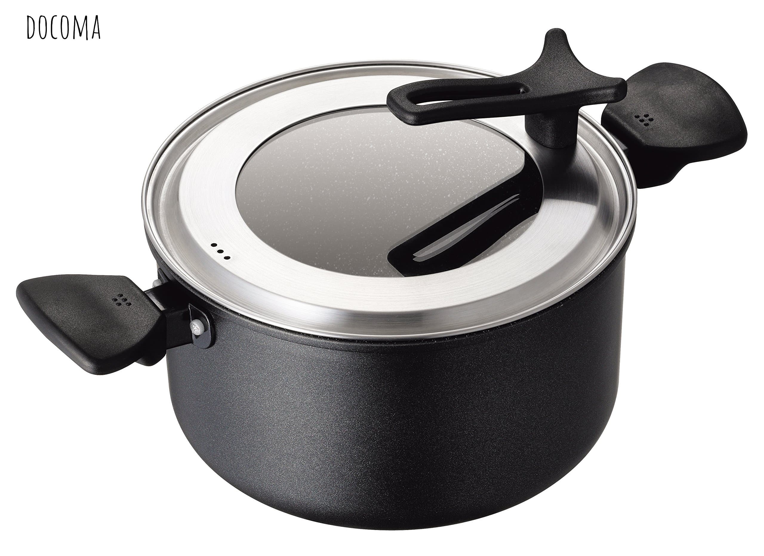 樂天商城 - 【送料無料】KAI 軽い 軽量 両手鍋 22cm ガス火 IH対応 蓋付き PFOA PFOS フリー KHS DW5645