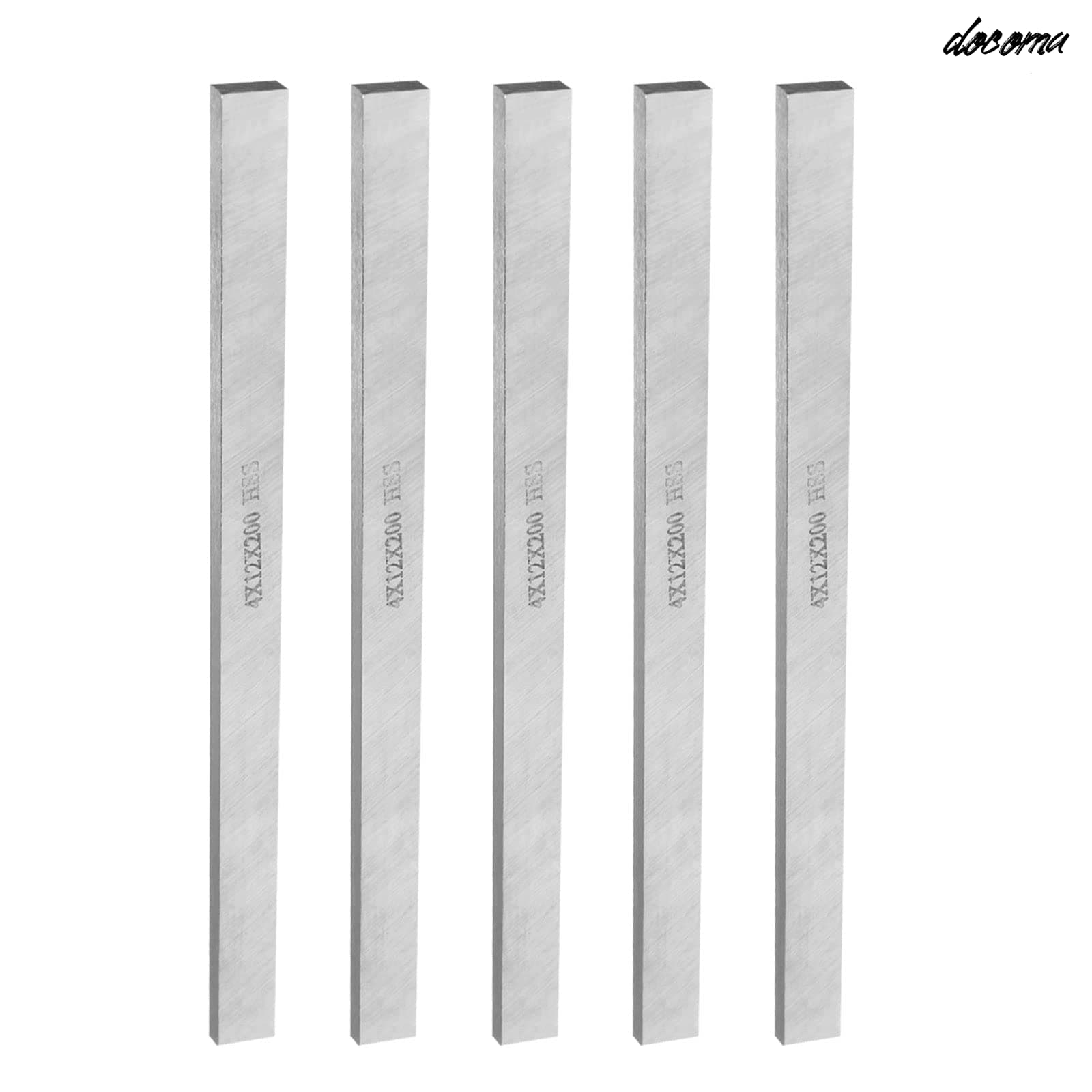 樂天商城 - 【送料無料】4mm x 12mm x 200mm ハイス鋼 4241 旋削工具フライカッターミルブランク 旋盤・フライス盤用 5個