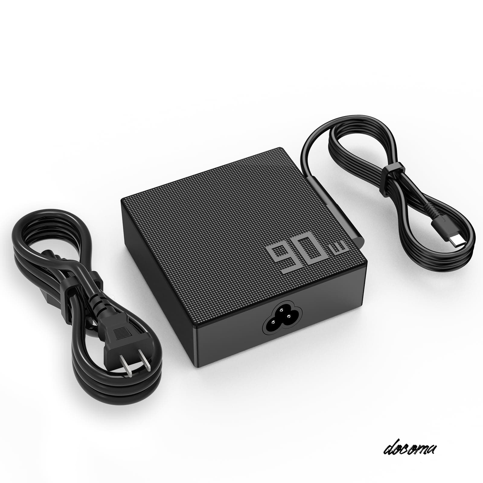 汎用 ACアダプター USB C Type-C 電源アダプター ノートパソコン充電器 軽量 対応Dell Inspiron 14 7430 2-in-1; Latitude 5430 7330; Lenovo ThinkPad X1 Carbon 8th Genなどに対応 ノートPC用ACアダプター 2.5m 交換用充電器