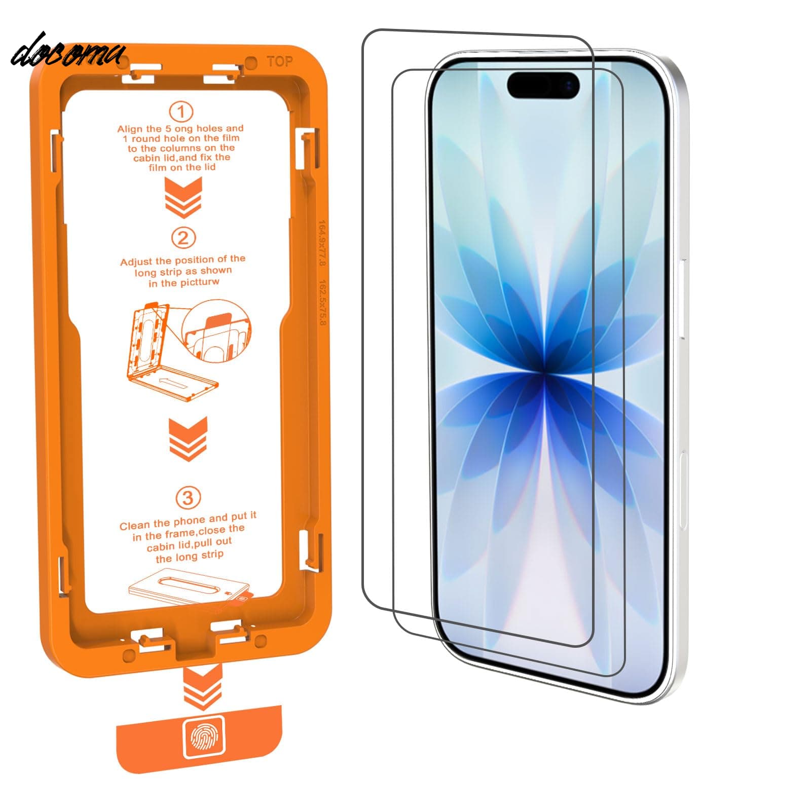 Rakuten - 【送料無料】iPhone 17 クリアガラスフィルム 2枚セット 滑らかな手触り 自動除塵/吸着・超簡単貼り付け 3Dラウンドエッジ 米軍規格 指紋認証 全面保護 9H越え 飛散防止 高透過率 ズレ/気泡レス 高光沢 さらさら【2枚】 6.3インチ アイホン 17 用 フィルム