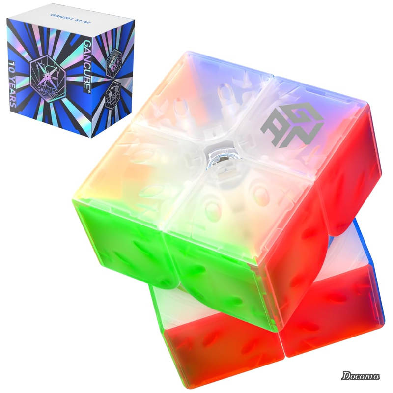 樂天商城 - 【送料無料】251 Air 10th Anniversary【正規品】2x2 ステッカーレス磁気 周年記念モデルスピードマジックキューブ GAN251 M Air 2x2x2 磁石内蔵